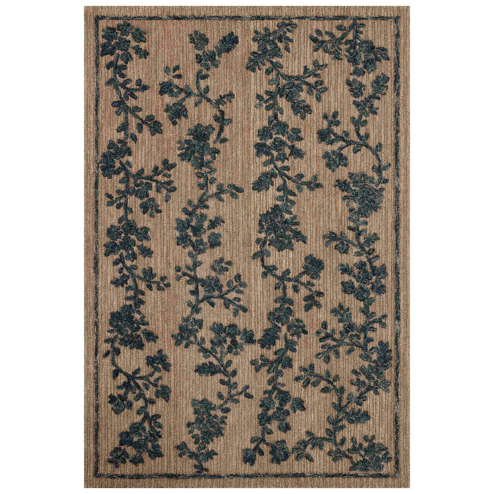 Magnolia Home by Joanna Gaines × Loloi Rug Winslet WNS-01, Latte Navy