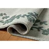 Magnolia Home by Joanna Gaines × Loloi Rug Winslet WNS-02, Denim/Ivory