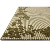 Magnolia Home by Joanna Gaines × Loloi Rug Winslet WNS-02, Olive/Ivory