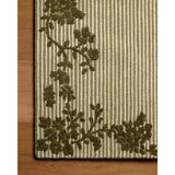 Magnolia Home by Joanna Gaines × Loloi Rug Winslet WNS-02, Olive/Ivory