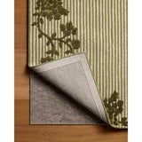 Magnolia Home by Joanna Gaines × Loloi Rug Winslet WNS-02, Olive/Ivory