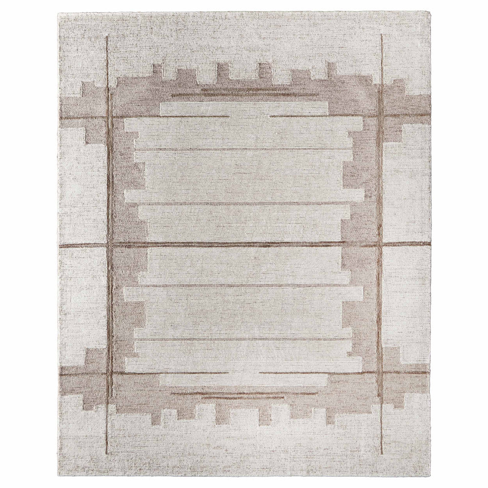 Feizy Rug Winston 8B01F, Brown/Ivory