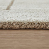 Feizy Rug Winston 8B01F, Brown/Ivory