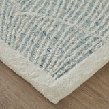 Feizy Rug Winston 8B02F, Blue/Ivory