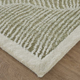 Feizy Rug Winston 8B02F, Green/Ivory