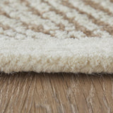 Feizy Rug Winston 8B02F, Taupe/Ivory