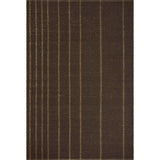 Leanne Ford × Loloi Rug Weatherstaff WTS-01, Espresso/Natural-Rugs1-High Fashion Home