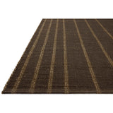 Leanne Ford × Loloi Rug Weatherstaff WTS-01, Espresso/Natural-Rugs1-High Fashion Home