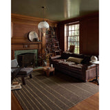 Leanne Ford × Loloi Rug Weatherstaff WTS-01, Espresso/Natural-Rugs1-High Fashion Home