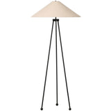 Waldorf Floor Lamp, Matte Black by Four Hands-Lighting-High Fashion Home