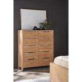 Walker 10 Drawer Chest, Natural-Furniture - Storage-High Fashion Home