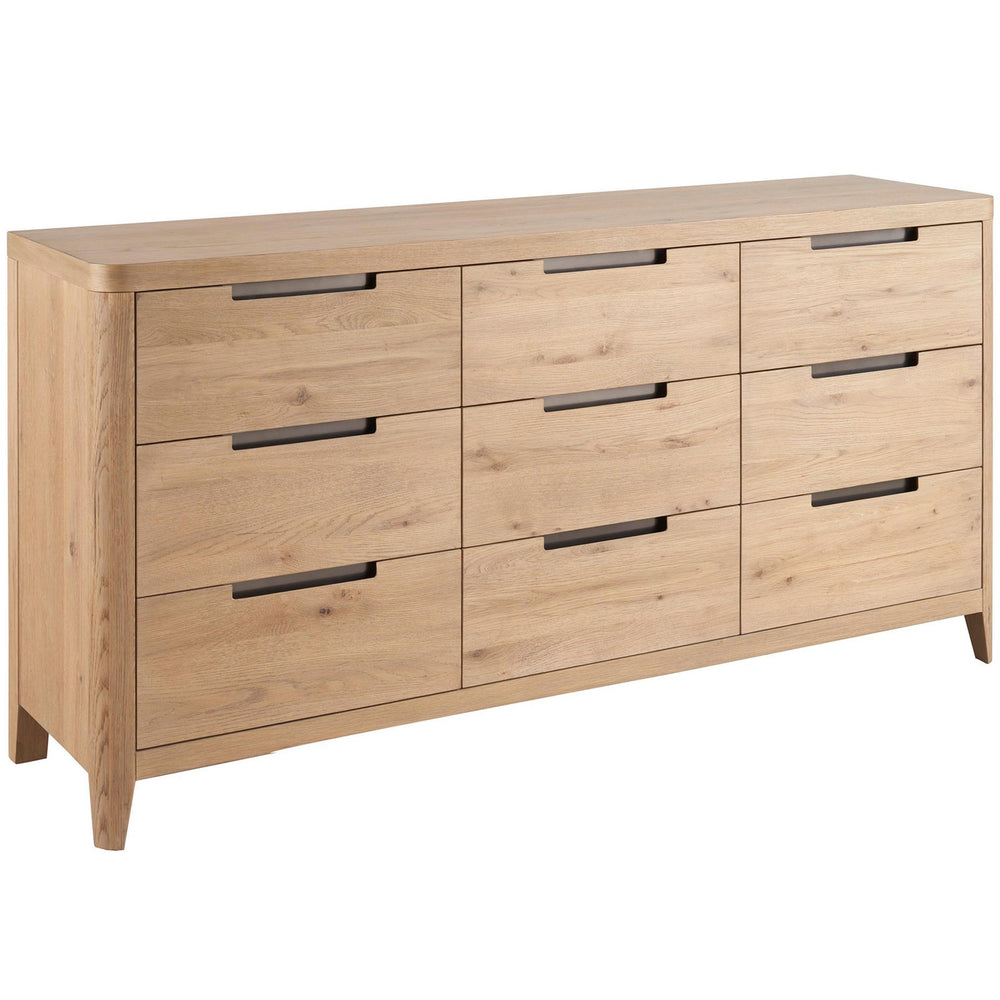 Walker 9 Drawer Dresser, Natural-Furniture - Bedroom-High Fashion Home