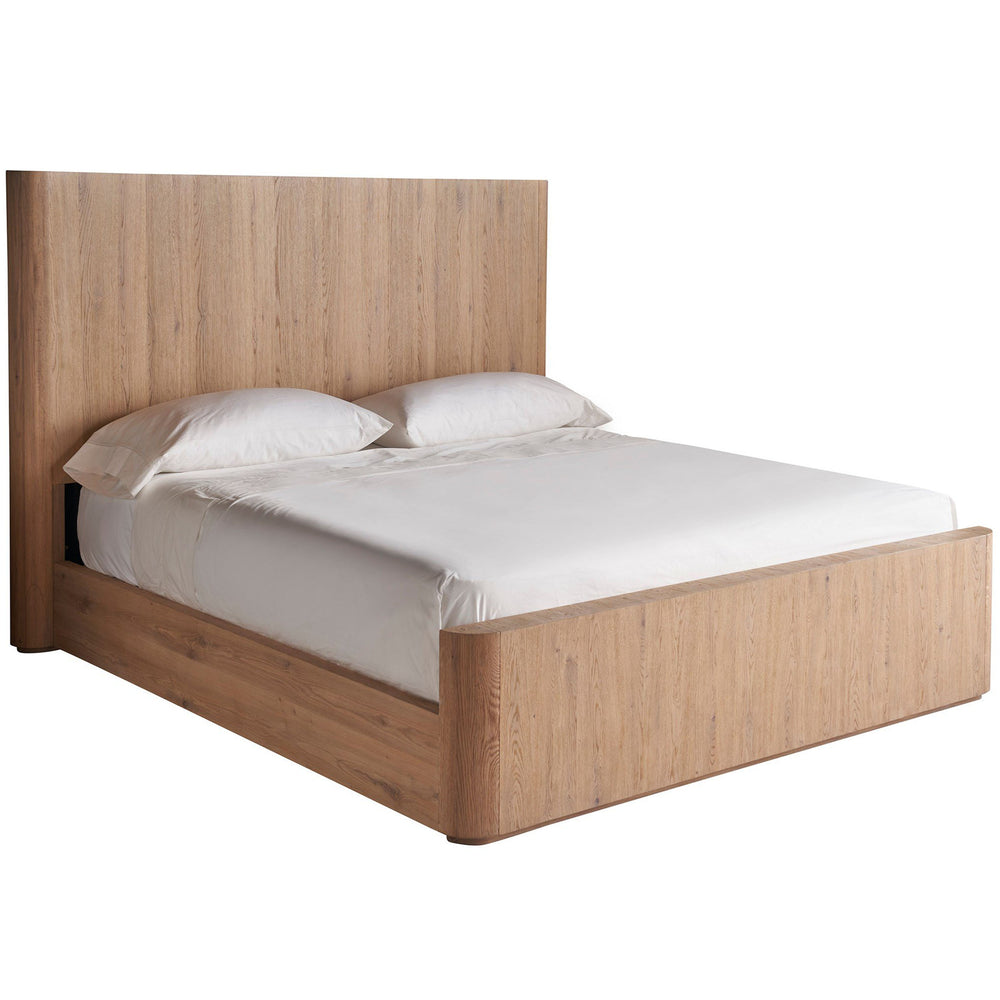 Walker Panel Bed, Natural-Furniture - Bedroom-High Fashion Home