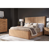 Walker Panel Bed, Natural-Furniture - Bedroom-High Fashion Home