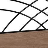 Wall Shelves, Natural/Black, Set of 3