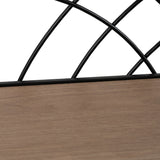Wall Shelves, Natural/Black, Set of 3