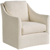 Walter Swivel Chair, Kasler Cream-Furniture - Chairs-High Fashion Home