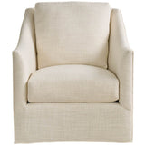Walter Swivel Chair, Kasler Cream-Furniture - Chairs-High Fashion Home