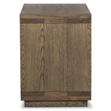 Warby Nightstand, Worn Oak-Furniture - Bedroom-High Fashion Home
