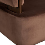 Ward Swivel Chair, Surrey Cocoa by Four Hands-Furniture - Chairs-High Fashion Home