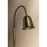 Warf Floor Lamp, Patina Brass