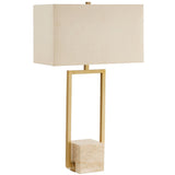 Warrick Table Lamp, Gold-Lighting-High Fashion Home