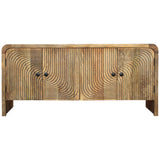 Waterfall Edge Sideboard, Natural
