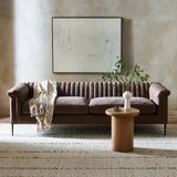 Watson Leather Sofa, Palermo Cigar