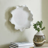 Wave Crest Bowl, White-Accessories-High Fashion Home