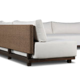 Wayford Outdoor 3 Piece Sectional, Vergo Cream by Four Hands