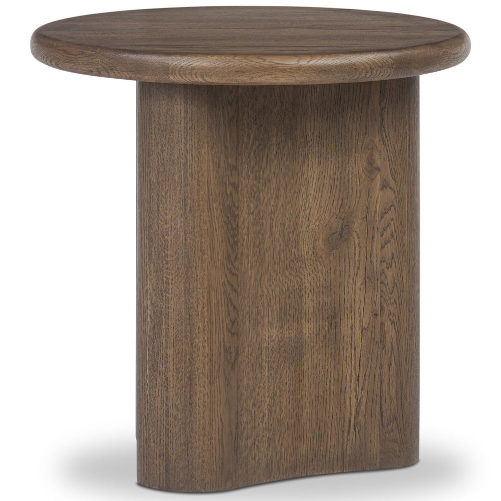 Waylie End Table, Rustic Fawn by Amber Lewis x Four Hands-Furniture - Accent Tables-High Fashion Home