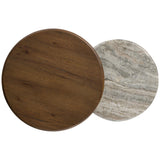 Waylie Nesting End Tables, River Grey/Rustic Fawn by Amber Lewis x Four Hands-Furniture - Accent Tables-High Fashion Home