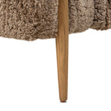 Webber Chair, Taupe Shearling by Amber Lewis x Four Hands-Furniture - Chairs-High Fashion Home