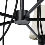 Webster Chandelier, Jet Black by Four Hands-Lighting-High Fashion Home