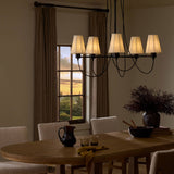 Webster Chandelier, Jet Black by Four Hands-Lighting-High Fashion Home