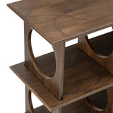 Wellington Console Table, Stained Brown