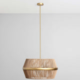 Wendy Chandelier, Natural/Gold-Lighting-High Fashion Home