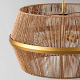 Wendy Chandelier, Natural/Gold-Lighting-High Fashion Home