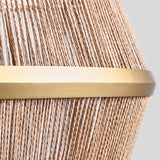 Wendy Chandelier, Natural/Gold-Lighting-High Fashion Home