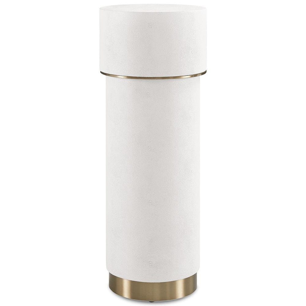 Wessex Drink Table, White-Furniture - Accent Tables-High Fashion Home