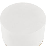 Wessex Drink Table, White-Furniture - Accent Tables-High Fashion Home
