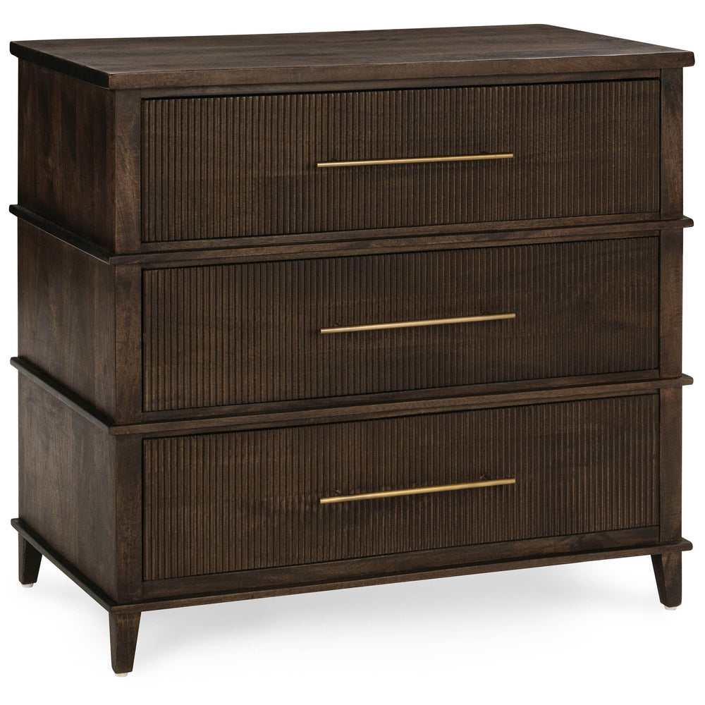 Westlake 3 Drawer Chest, Kona Brown-Furniture - Storage-High Fashion Home