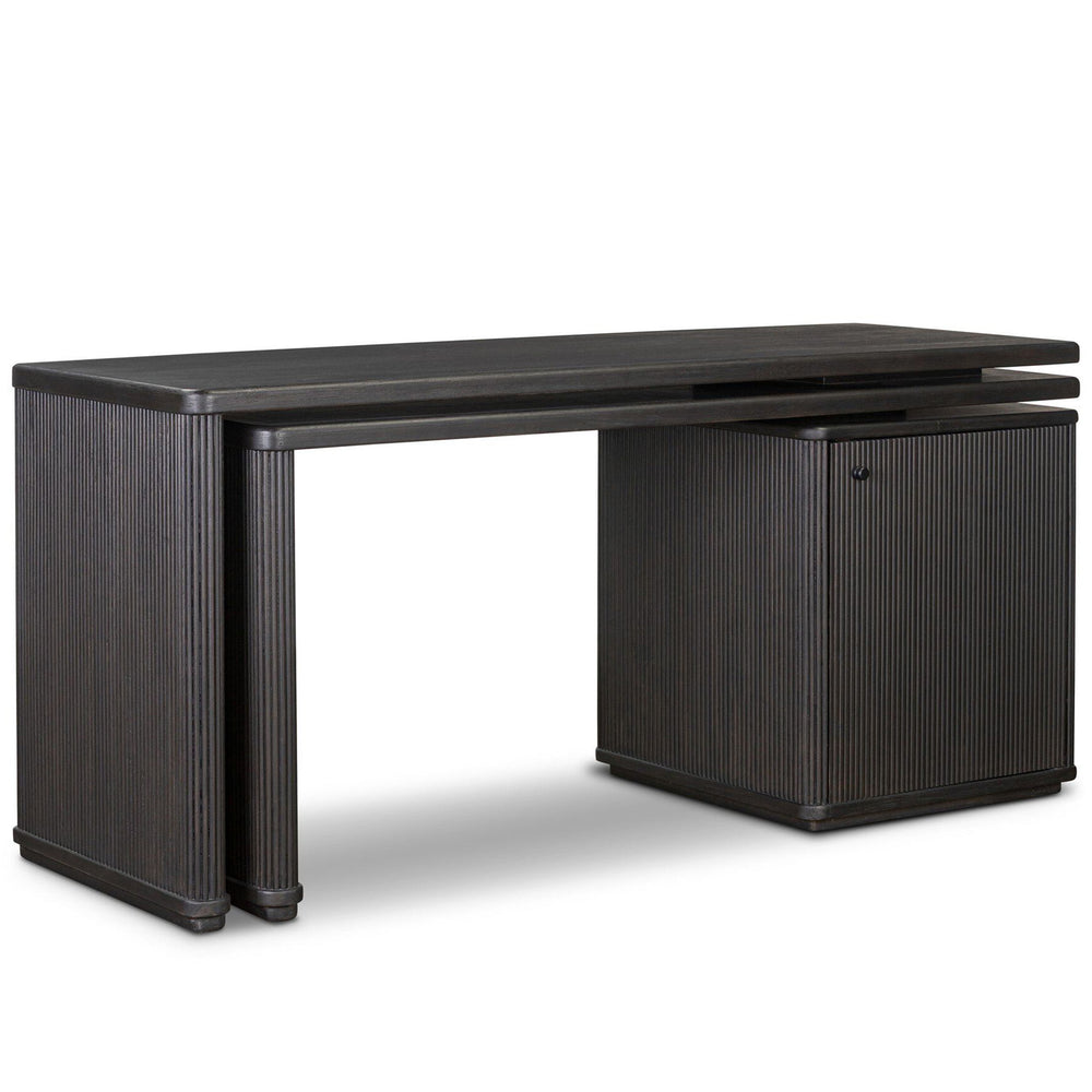 Weston Rotating Desk, Black by Four Hands