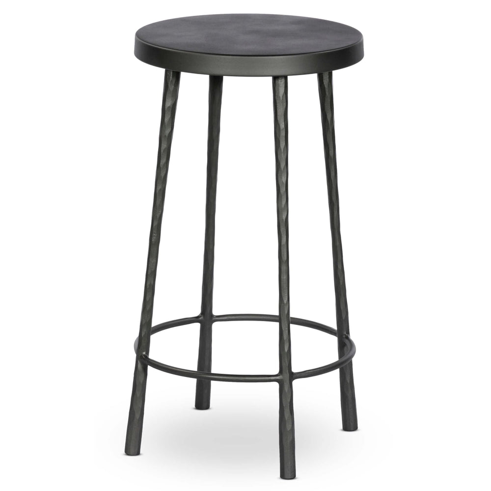 Westwood Counter Stool, Gunmetal-Furniture - Dining-High Fashion Home