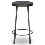 Westwood Counter Stool, Gunmetal-Furniture - Dining-High Fashion Home