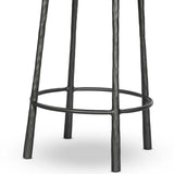 Westwood Counter Stool, Gunmetal-Furniture - Dining-High Fashion Home
