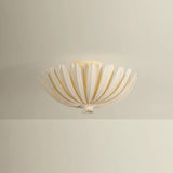 Whitfield Semi Flush, Cream Plaster
