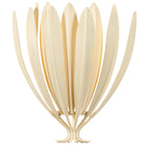Whitfield Wall Sconce, Cream Plaster