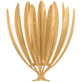 Whitfield Wall Sconce, Vintage Gold Leaf