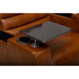 Whitlock Leather Power Reclining Chair, Derrick Camel
